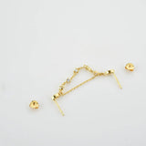 925 Silver Flirt Drop Earrings Teardrop Pendientes