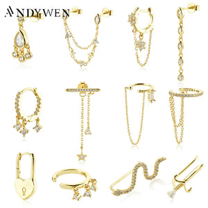 925 Silver Flirt Drop Earrings Teardrop Pendientes