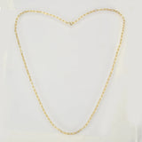 925 Silver Rectangle Chain Necklace Green Pendant Zircon Jewelry