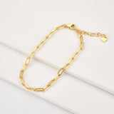 925 Silver Horoscope Chain Bracelet Square Rock Punk Bangle