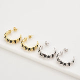 925 Silver Circle Hoop Earring for Women Jewelry
