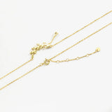 925 Silver Leafs Zircon CZ Pendant Necklace Women Drop Fine Jewelry