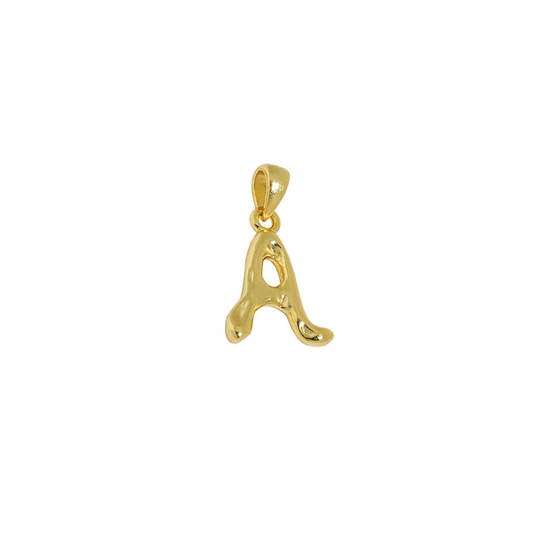 925 Silver Initial Alphabet Charm Necklace Women Jewelry