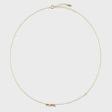 925 Silver Mama Pendant Choker Necklace Long Chain