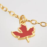 925 Silver Maple Leaf Charm Pendant Necklace