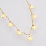 925 Silver Maple Leaf Charm Pendant Necklace