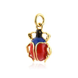 925 Silver Pearl Ice Cream Pendant Charm Women Wedding Jewelry