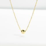 925 Sterling Silver Beads Pendant Necklace Choker
