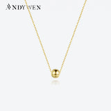 925 Sterling Silver Beads Pendant Necklace Choker