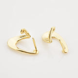 925 Silver Plain Hoops Earring Fine Jewelry Piercing Clips