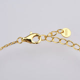 925 Silver Rainbow Zircon Colorful Charm Bracelet Women Crystal Bangle