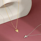 925 Silver Heart Pendant Choker Necklace Rock Punk Jewelry