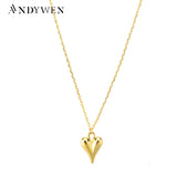 925 Silver Heart Pendant Choker Necklace Rock Punk Jewelry