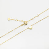 925 Silver Heart Pendant Necklace Choker Wedding Women