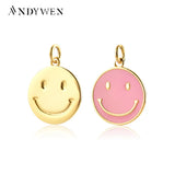 925 Sterling Silver Smile Happy Mood Smiley Happy Face Charm Pendant