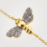 925 Silver Split Plating Dragonfly Bee Butterfly Bracelet Zircon Women Jewelry