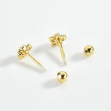 925 Silver Star Stud Earring Green 10 Piercing Pendientes Wedding Jewelry
