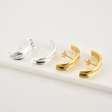 925 Sterling Silver Large Circle Earrings Women Geometric Party Jewelry