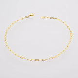 925 Sterling Silver Three Baby Box Chain Anklet Slim Chains Baby Box Foot Chain