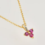 925 Silver Zircon CZ Pendant Choker Chain Rainbow Crystal Wedding Jewelry