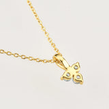 925 Silver Zircon CZ Pendant Choker Chain Rainbow Crystal Wedding Jewelry