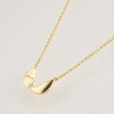925 Silver Wing Feather Pendant Choker Necklace Women Jewelry