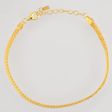 925 Silver Woven Chain Bracelet Bangle Wedding Rock Punk