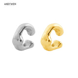 925 Sterling Silver Geometric Ear Cuff Earring
