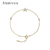 925 Silver Letter A Initial Alphabet Bracelet Adjustable Name Jewelry