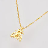 925 Silver Chain Bee Zircon Wedding Jewelry