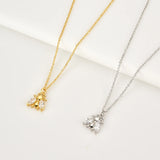 925 Silver Chain Bee Zircon Wedding Jewelry