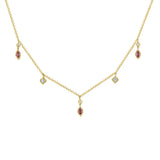 925 Sterling Silver Long Chain Necklace with Wing Pendant