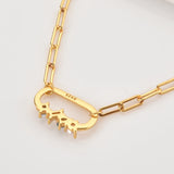 925 Silver Square Pendant Zodiac Cuban Necklace Choker