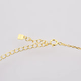 925 Silver Zircon Choker Necklace Crystal Wedding Jewelry