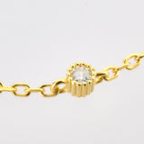 925 Silver Zircon Choker Necklace Crystal Wedding Jewelry