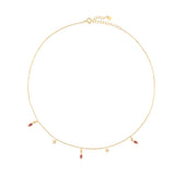 925 Silver Pink Zircon Rose Charm Choker Necklace Wedding Jewelry