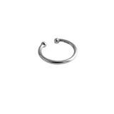 925 Silver Plain Ear Cuffs Punk Earring Clips Party Jewelry