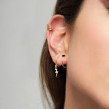 925 Silver Circle Round Ear Cuff No Piercing Clip