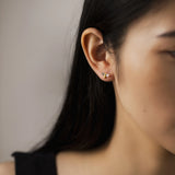 925 Silver Butterfly Stud Earring Dragonfly Piercing Bees Clips
