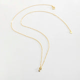 925 Silver Key Pendant Necklace Long Chain Crystal Jewels
