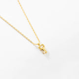 925 Silver Key Pendant Necklace Long Chain Crystal Jewels