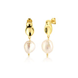 925 Sterling Silver Women Pearl Drop Earring Women Fine Jewelry