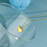 925 Silver Love You Mate Pendant Necklace Women Jewelry Gift