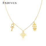925 Silver Cross SACRED Charm Pendant Necklace Wedding Gift