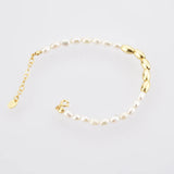 925 Sterling Silver Pearl Bracelet Women Fine Jewelry