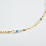 925 Sterling Silver Rainbow CZ Enamel Beads Chain Bracelet Women