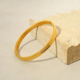 Waterproof Stainless Steel Textured Metal Bracelet with CZ Wrist Jewelry