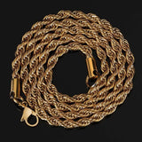 316L Stainless Steel Thick Chain Necklace for Men Women