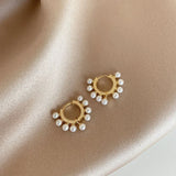 Tassel Circle Earrings Jewelry Gift for Women