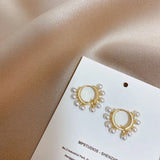 Tassel Circle Earrings Jewelry Gift for Women